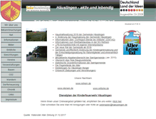 Tablet Screenshot of haeuslingen.de